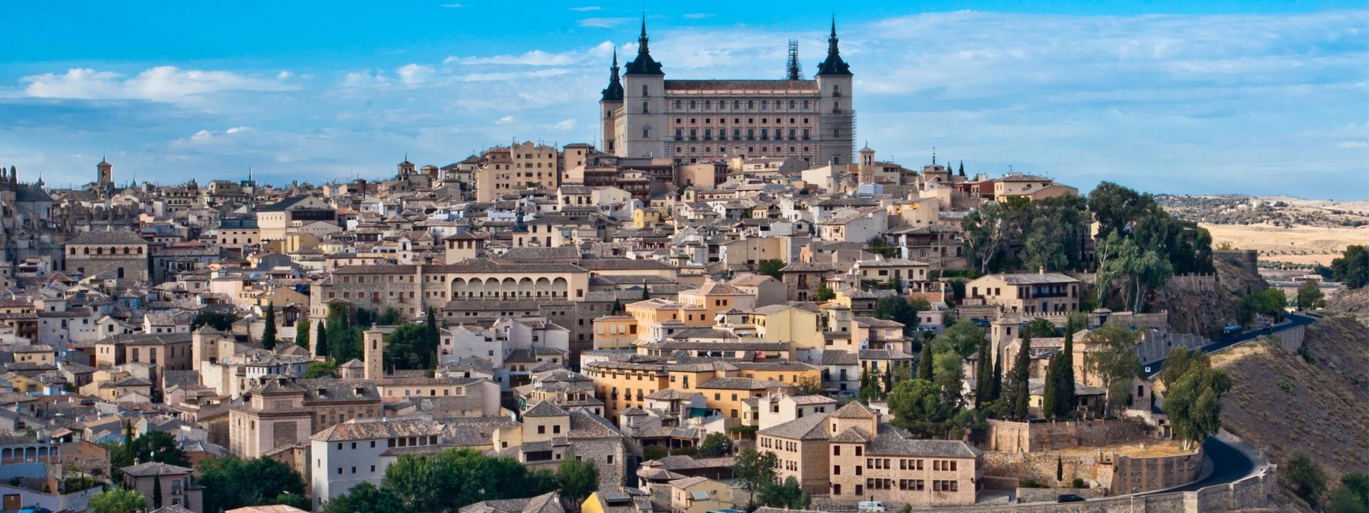 Vista aérea de Toledo